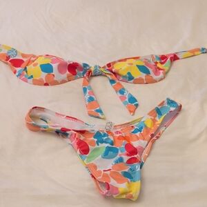 SHEIN Colorful Floral Bikini